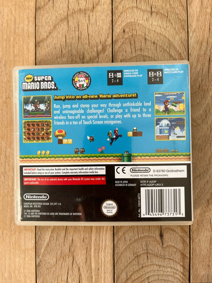 New Super Mario Bros  Nintendo DS