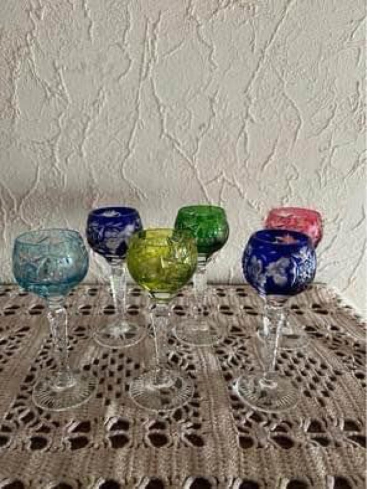 Glas, Krystal likørglas, Rømer