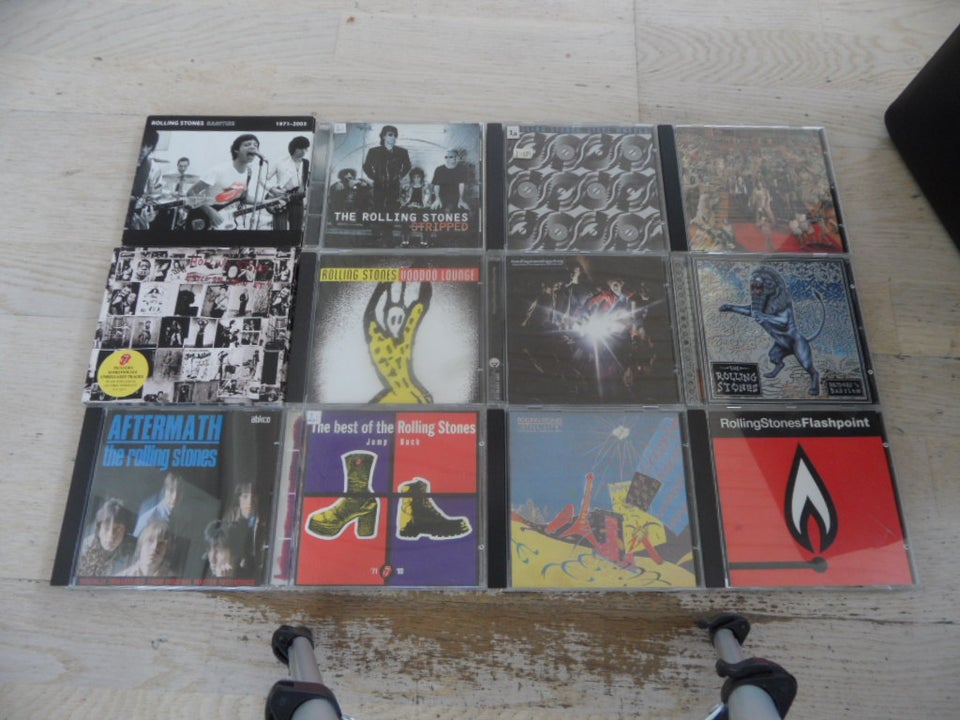 THE ROLLING STONES: 12 CD MED