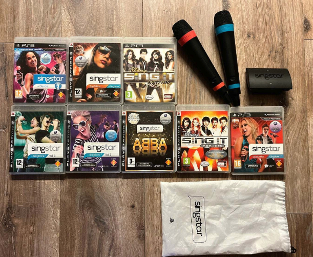 singstar bundle, PS3