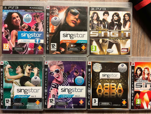 singstar bundle, PS3