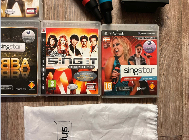 singstar bundle, PS3