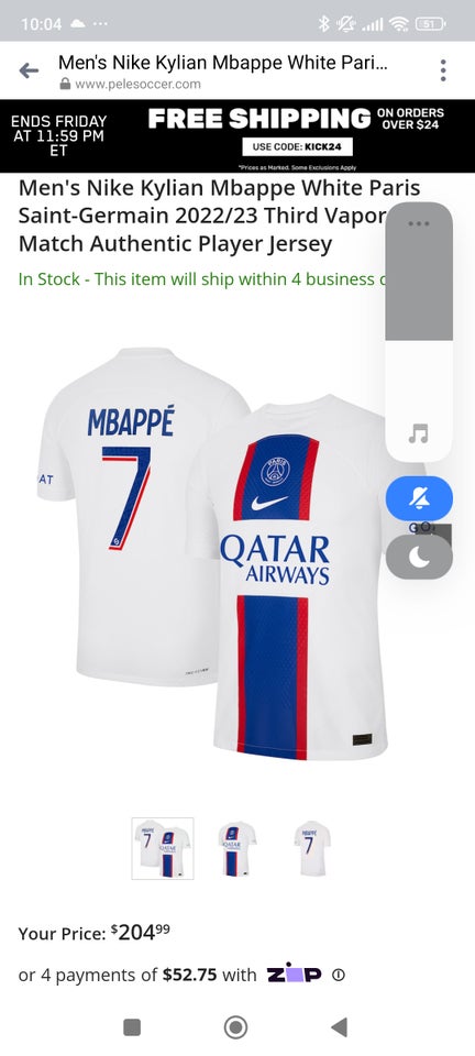 Fodboldtrøje Fodbold trøje Nike