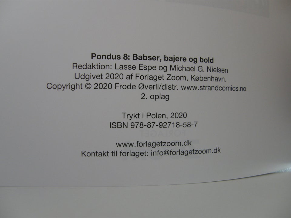 Pondus 8 - Babser, bajere og bold,