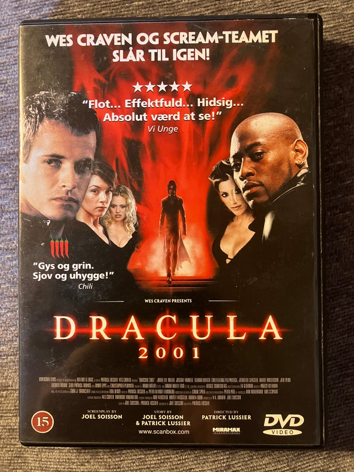 Dracula 2001, DVD, gyser