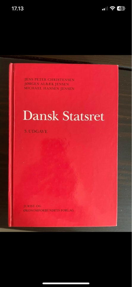 Dansk Statsret 3. udgave, Jens