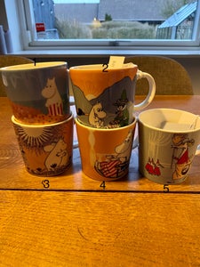 Porcelæn Mumi moomin krus kop