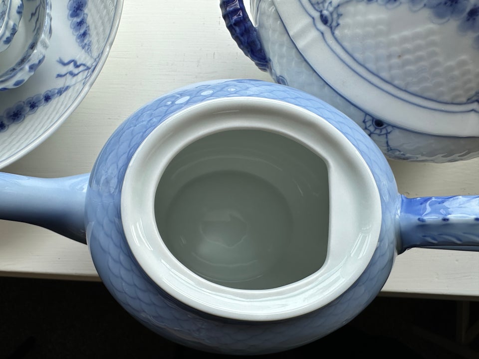 Porcelæn Mågestel Tepotte