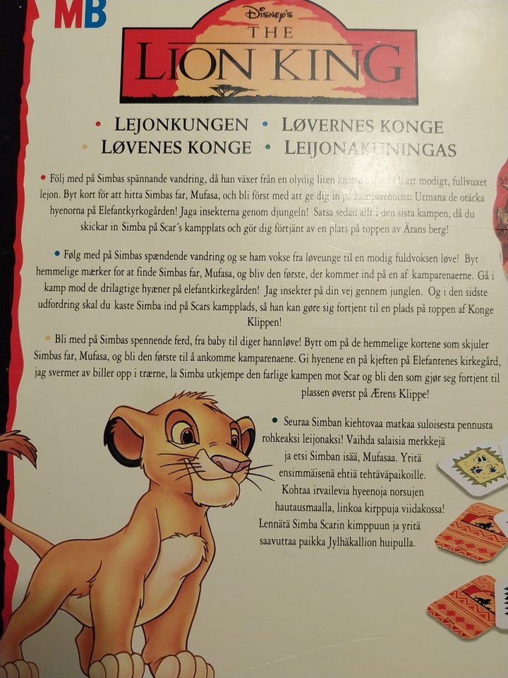 Lion King, brætspil