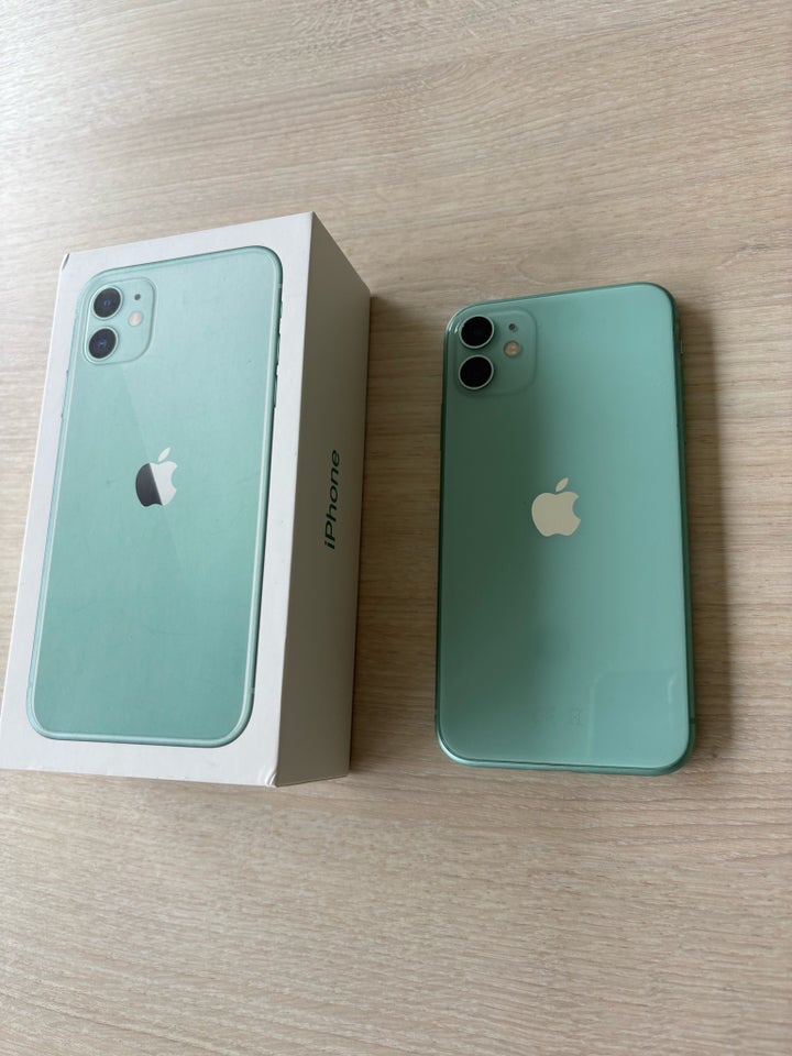 iPhone 11, 128 GB, grøn