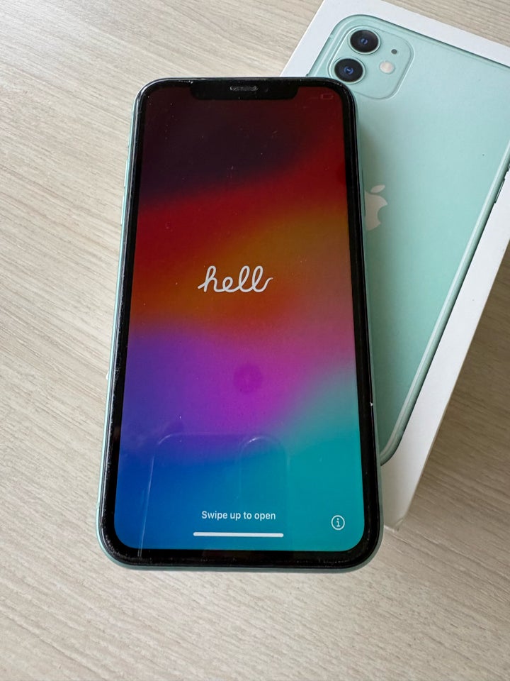 iPhone 11, 128 GB, grøn