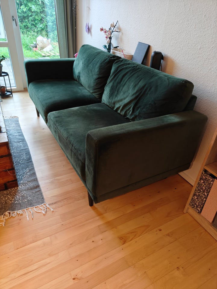 Sofa velour 3 pers