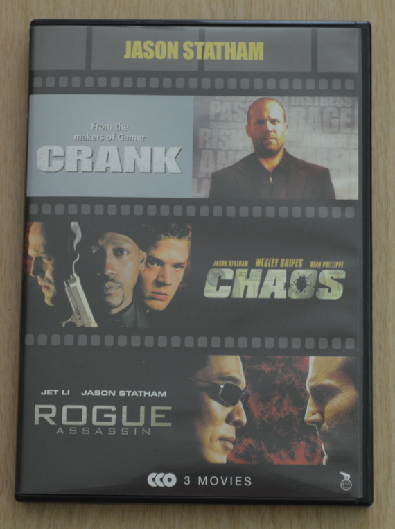 Crank/Chaos/Rogue, DVD, action