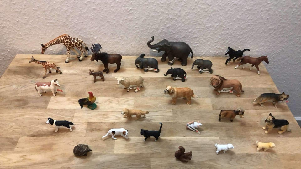 Dyr, 27 Schleich dyr, Schleich