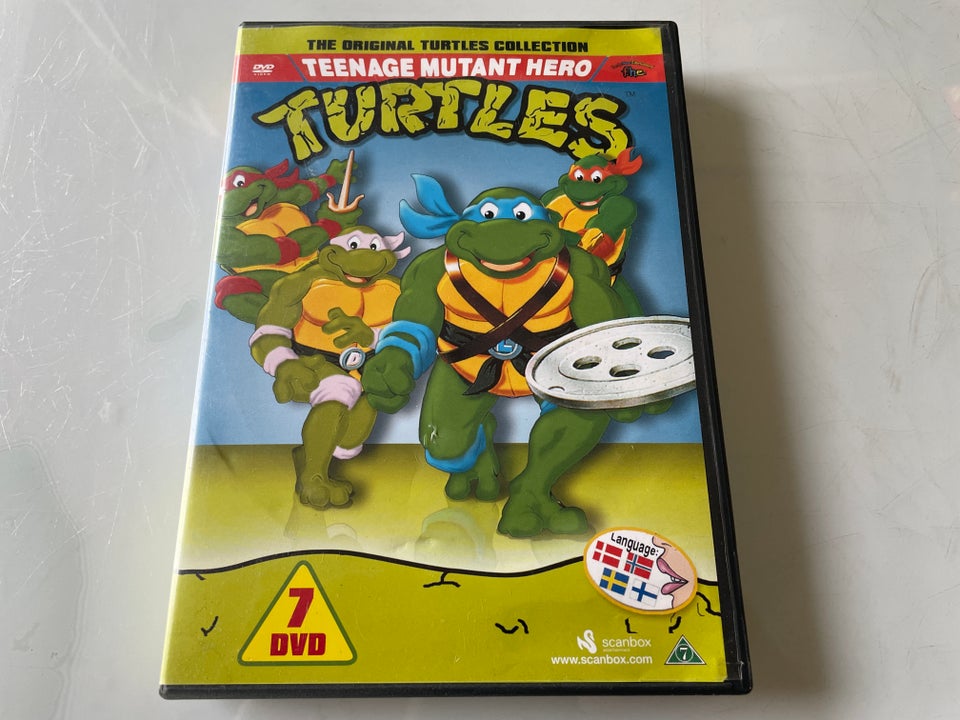 7 x dvd - The Original Turtles