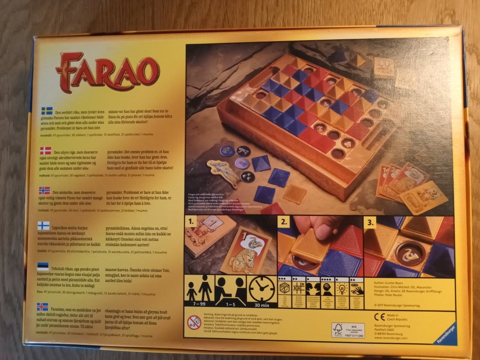 Farao fra Ravensburger, Børne- og