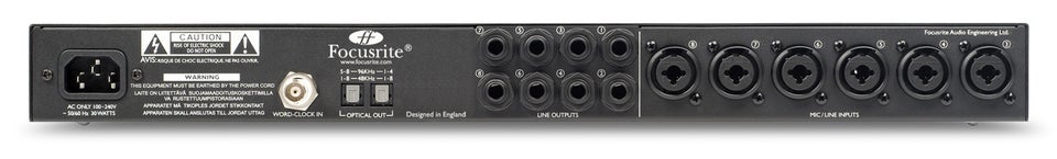 Preamp, Focusrite OctoPre MkII