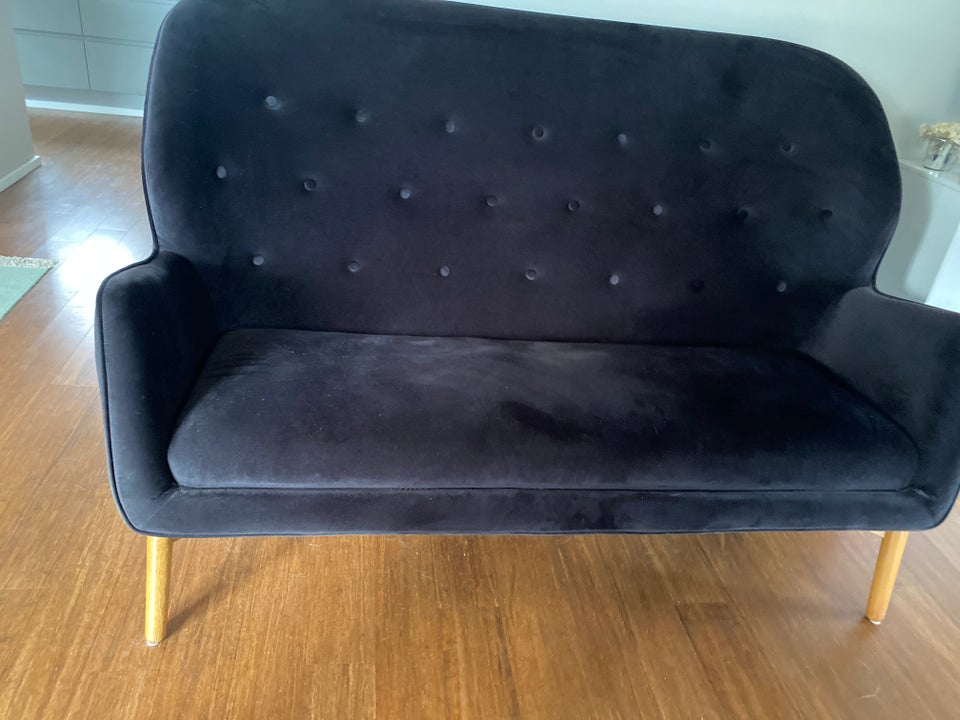 Sofa, velour, 3 pers.