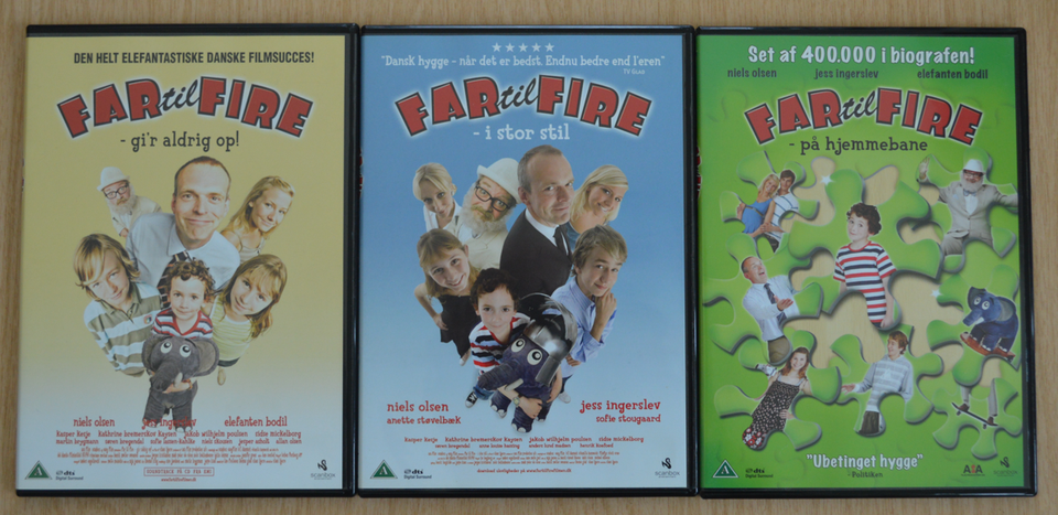 Far til fire 3 klassikere, DVD,