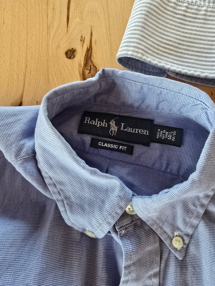 Skjorte, Ralph Lauren og Selected,