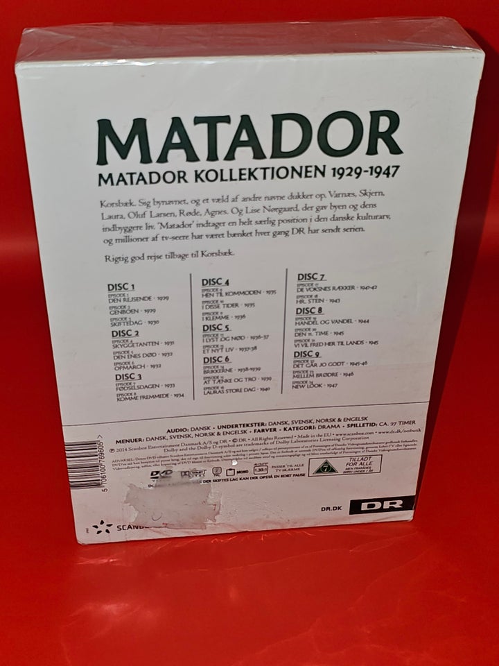 Matador (stadig i folie) DVD