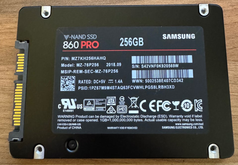 Samsung, 256 GB, God