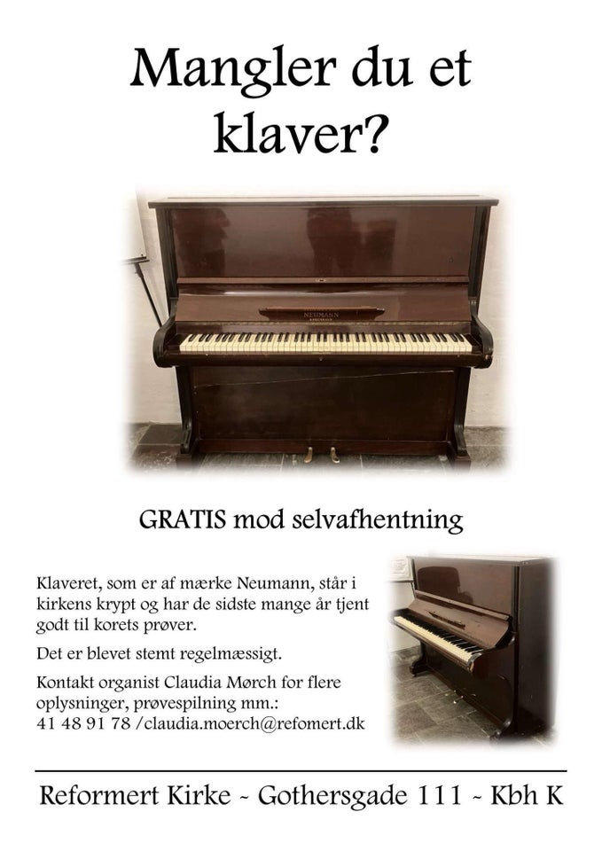 Klaver, andet mærke