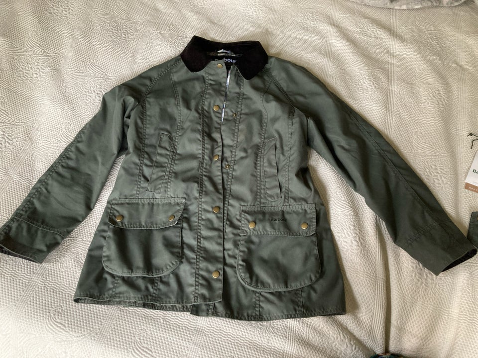 Oilskinsjakke, str. 40, Barbour