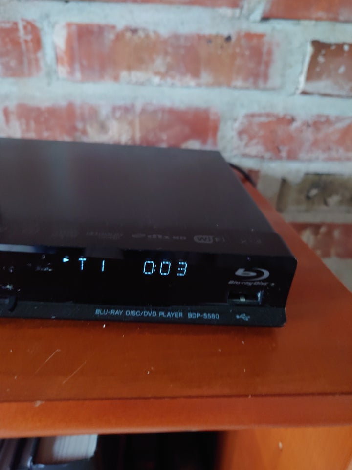 Blu-ray afspiller, Sony, BDP-S580