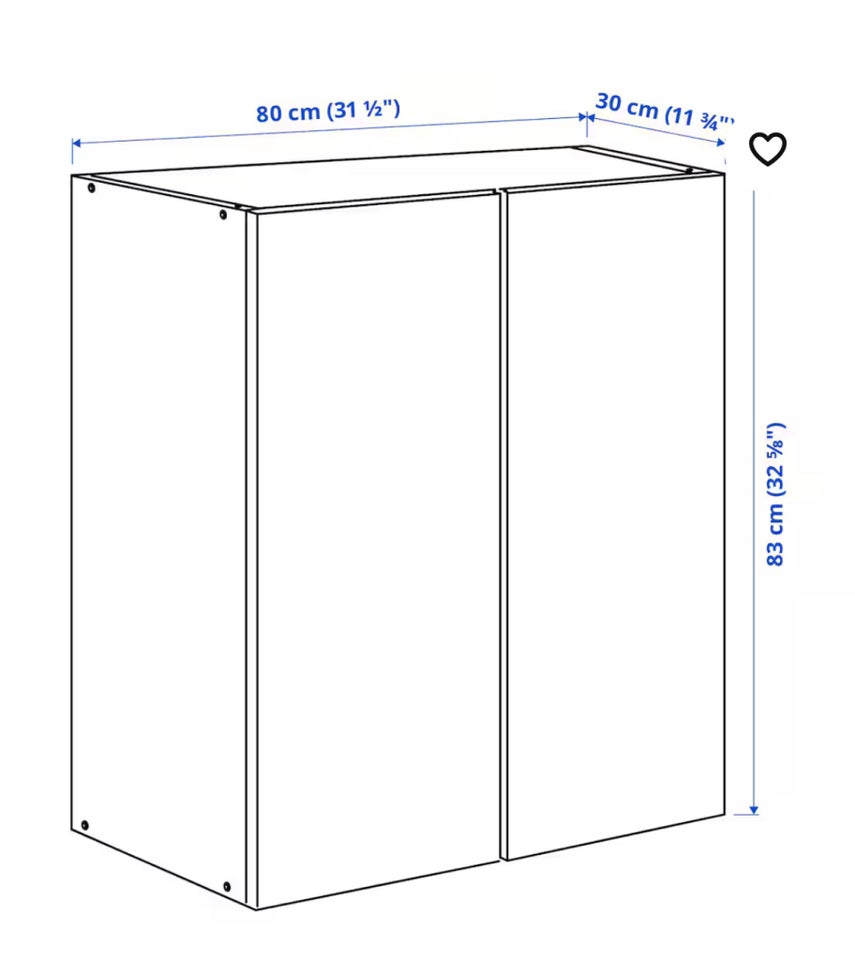 Andet skab IVAR Ikea