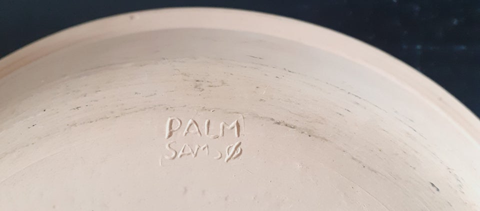 Keramik Skåle Palm Samsø og