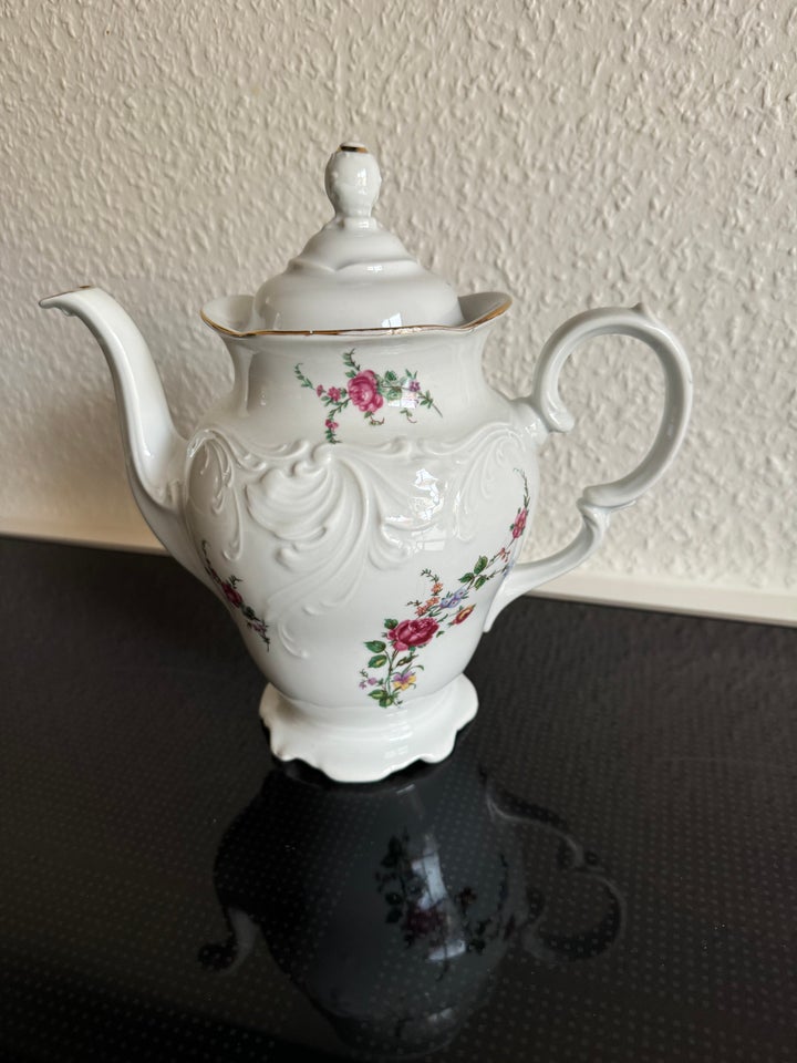 Porcelæn, Kaffestel, Vildrose