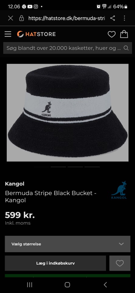 Hat, Kangol bøllehat, KANGOL