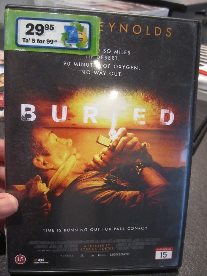 Buried, DVD, drama