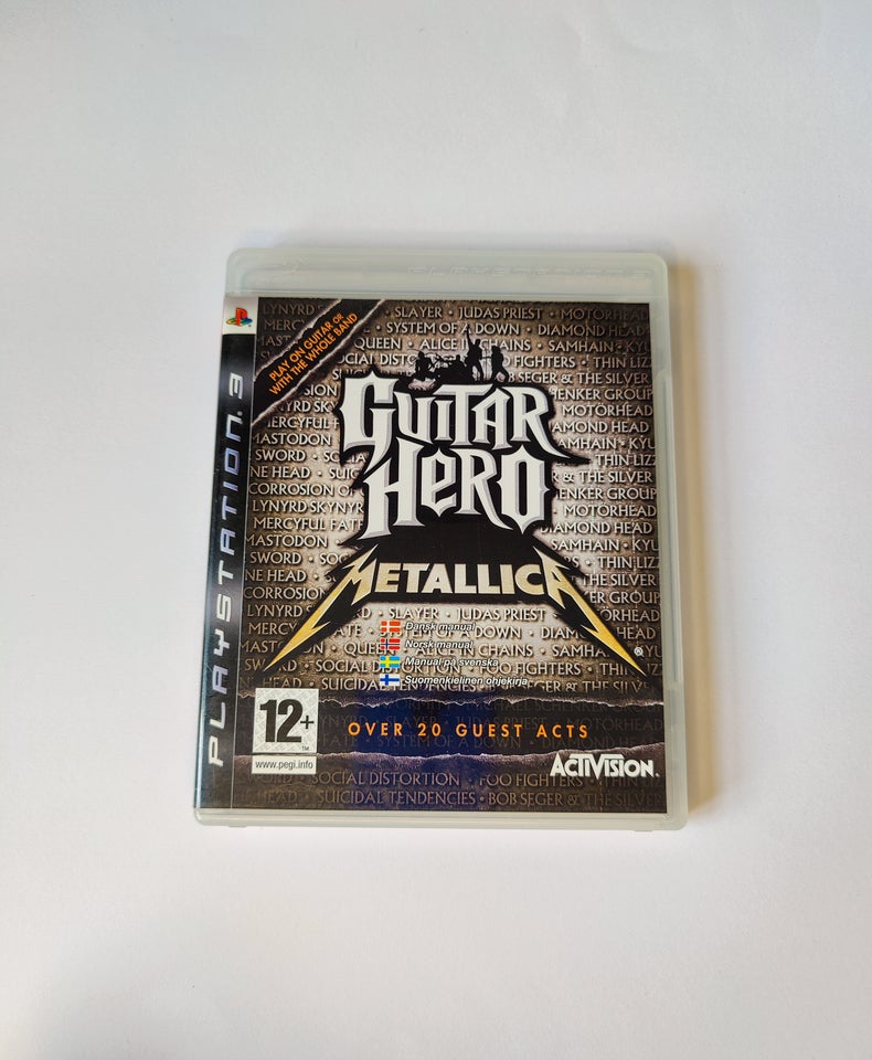 Guitar Hero Metallica PS3, PS3,