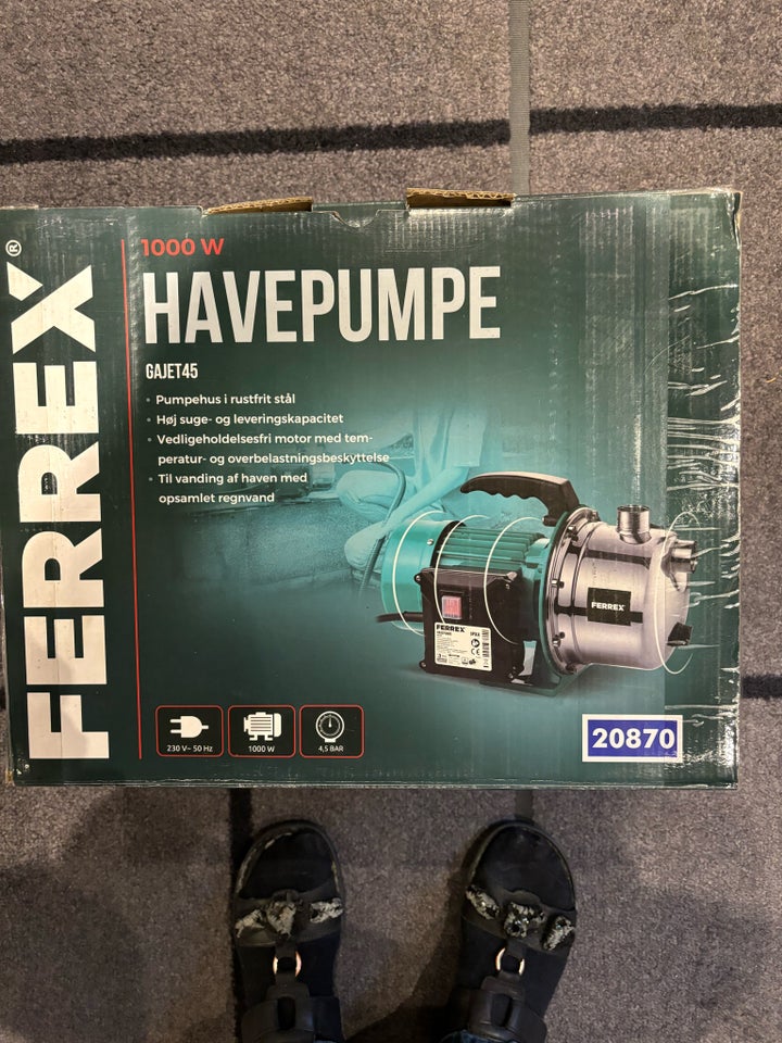 Havepumpe, Ferrex