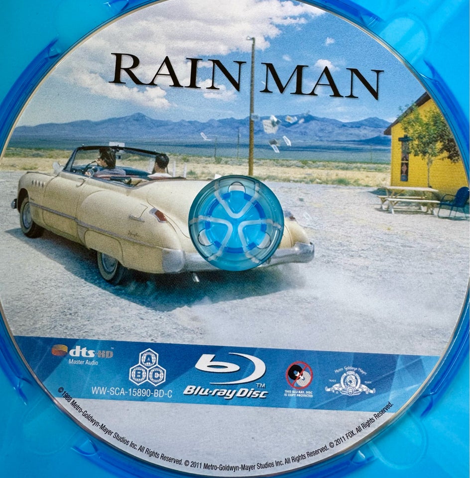 Rain Man, Blu-ray, drama