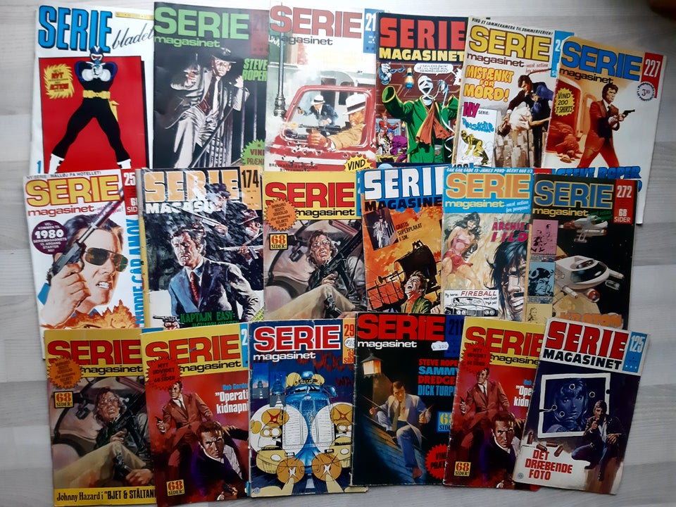 Serie, Tegneserie