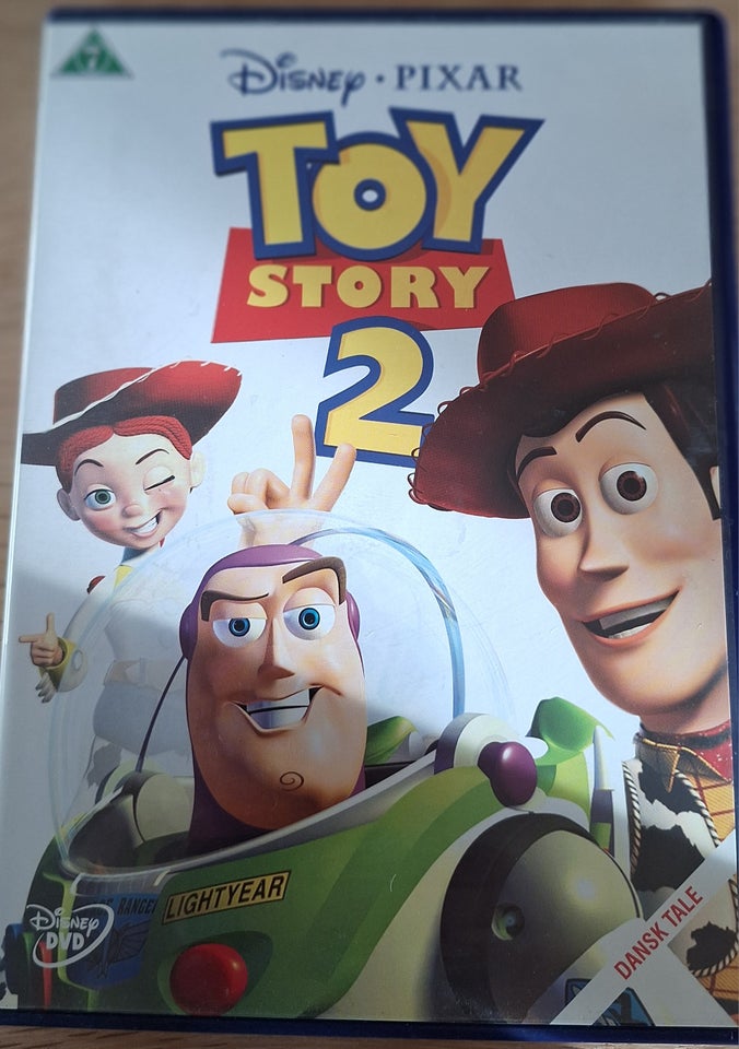 Toy story 2 DVD tegnefilm