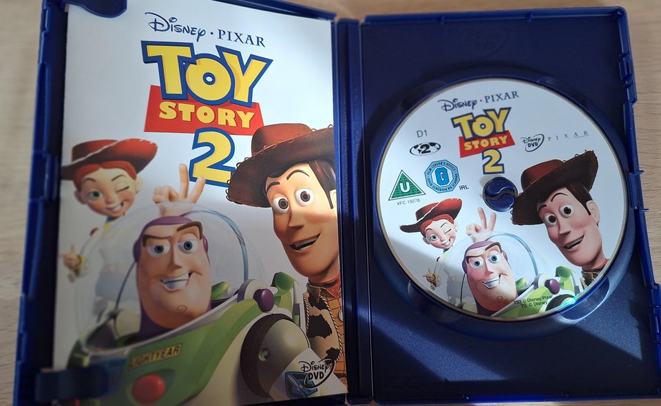 Toy story 2 DVD tegnefilm