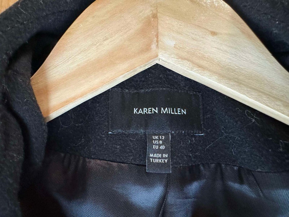 Uldfrakke, str. 40, Karen Millen