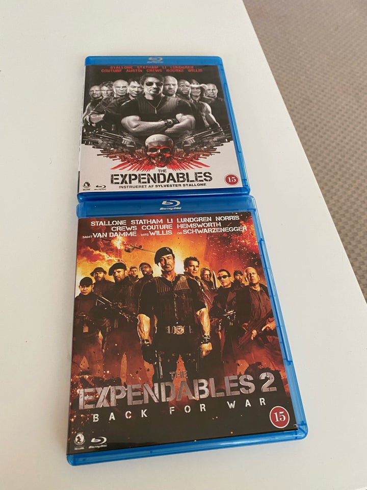 Expendables 1-2, Blu-ray, andet