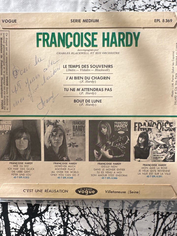 EP, Francoise Hardy