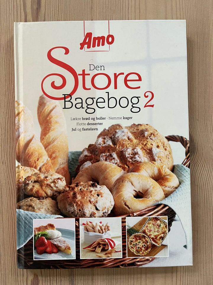 Amo Store Bagebog emne: mad og vin