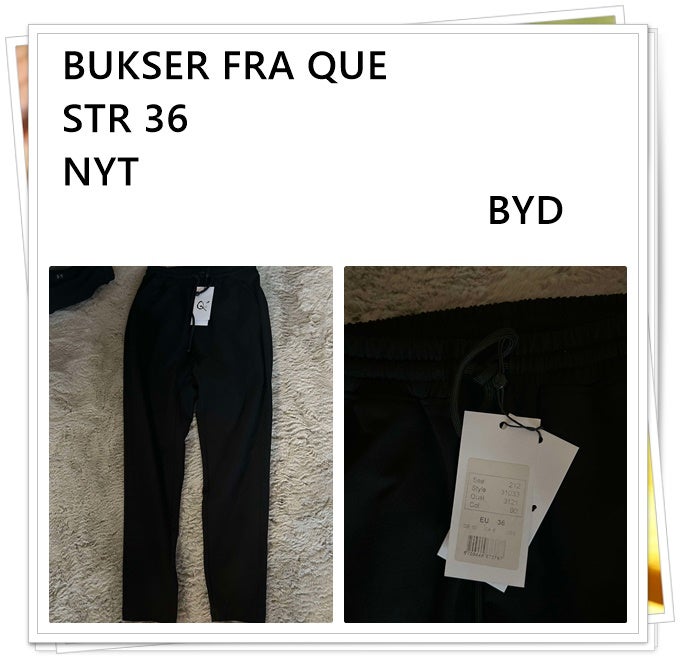 Bukser, QUE, str. 36