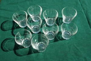 Glas shotsglas 9 stk