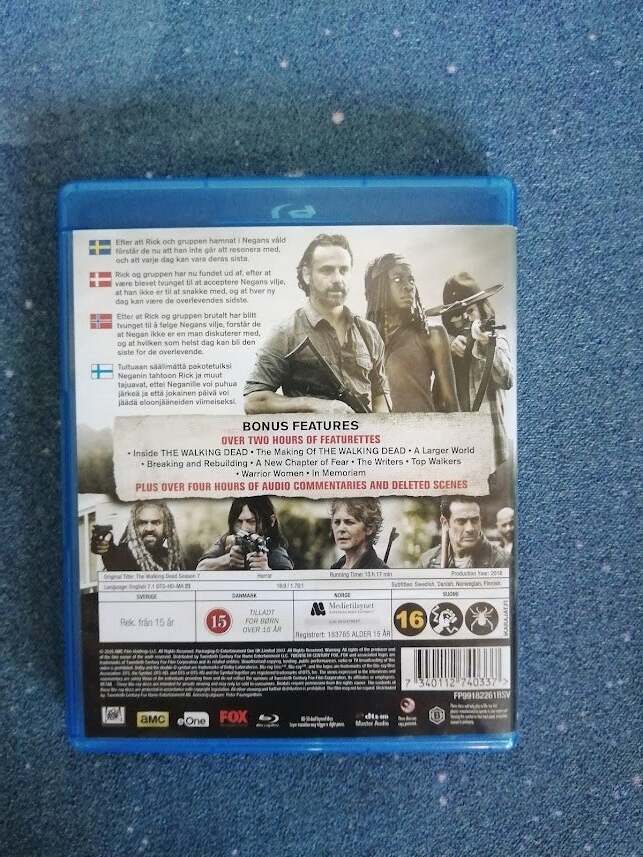 The Walking Dead sæson 7, Blu-ray,