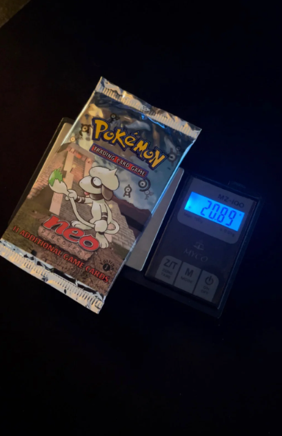 Samlekort, Pokemon booster pack