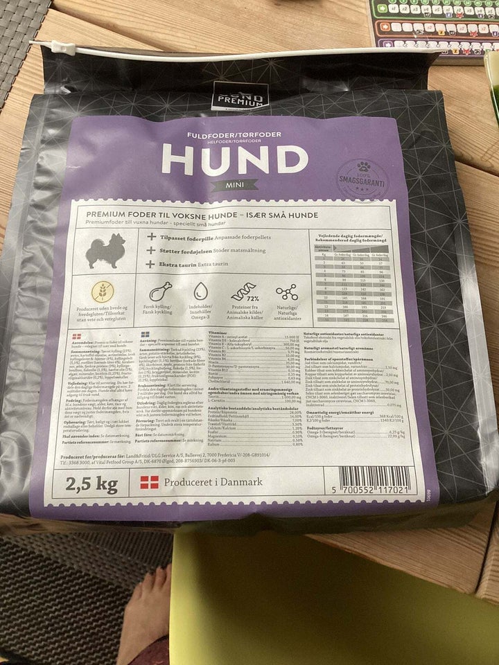 Hundefoder, Mini sund premium