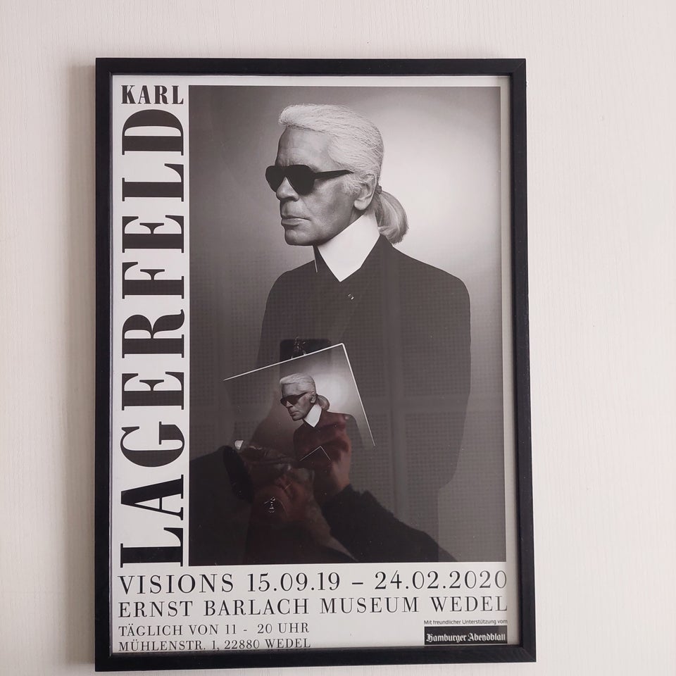 Karl Lagerfeld Plakat motiv: